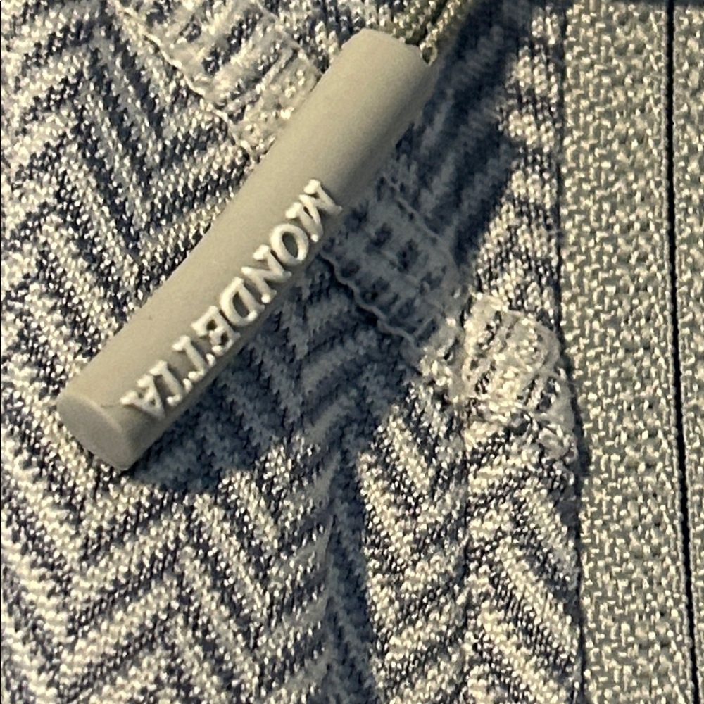 Mondetta Light Gray Bomber Jacket - image 6